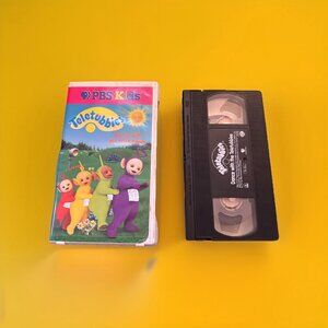 Teletubbies Dance with the Teletubbies VHS 1998 PBS Kids Movement Play Classic